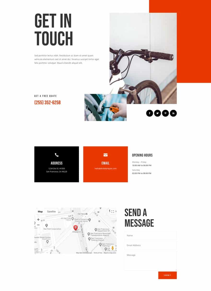 bike-repair-contact-page bike repair contact page Apex Digital Labs